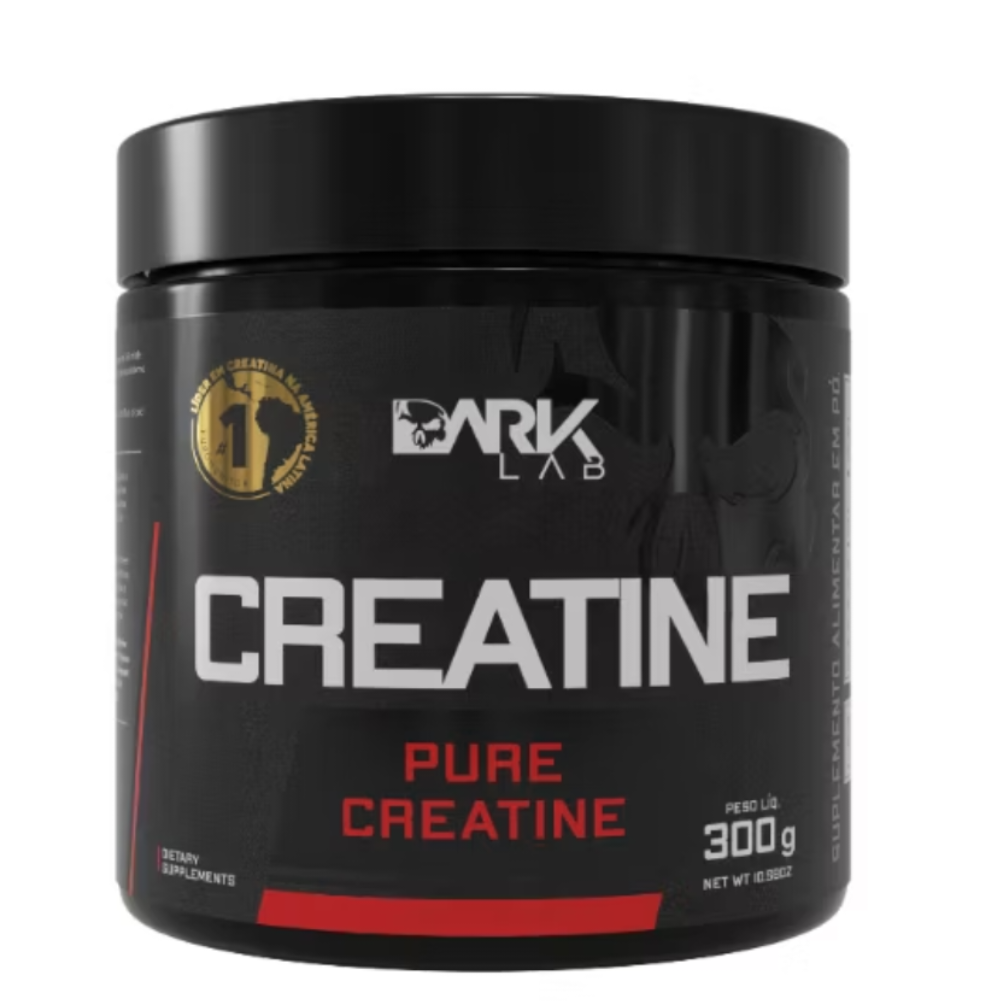 Creatina Monohidratada Pura 300g Dark Lab — 100% Pura